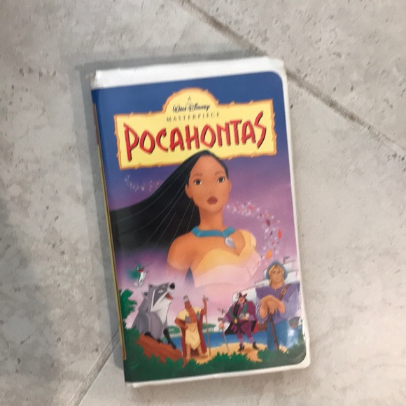 Disney Pocahontas vhs